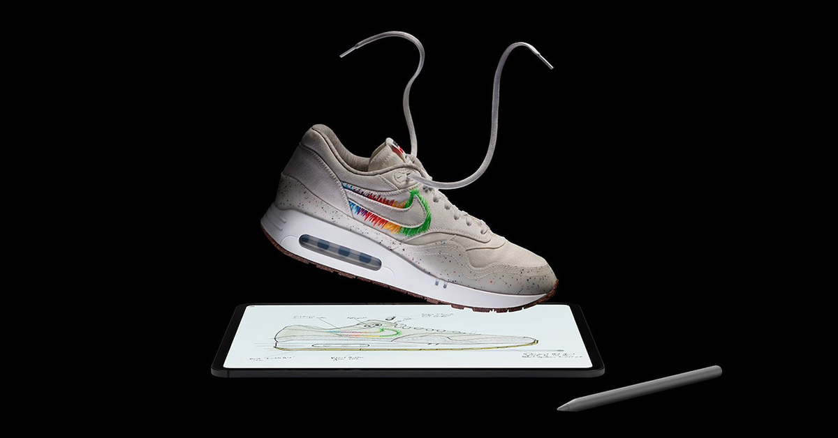 Tim Cooks exklusive Clothing nike Clothing nike air max 90 essential gym red metallic pewter '86 "Made On iPad": Eine einzigartige Verbindung von Technologie und Sneakern